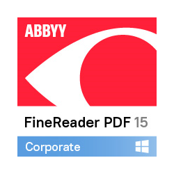 ABBYY FineReader PDF Corporate, Licencja dla jednego użytkownika (ESD), GOV/NPO/EDU, ograniczona czasowo, 3 lata